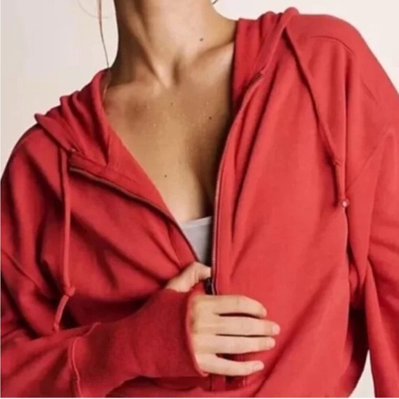 Free People Red Jumpsuit - Picture 6 of 7